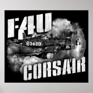 POSTER F4U CORSAIR