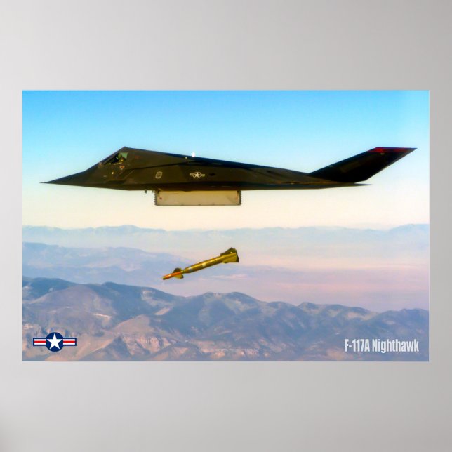 POSTER F-117A NUIT (Devant)