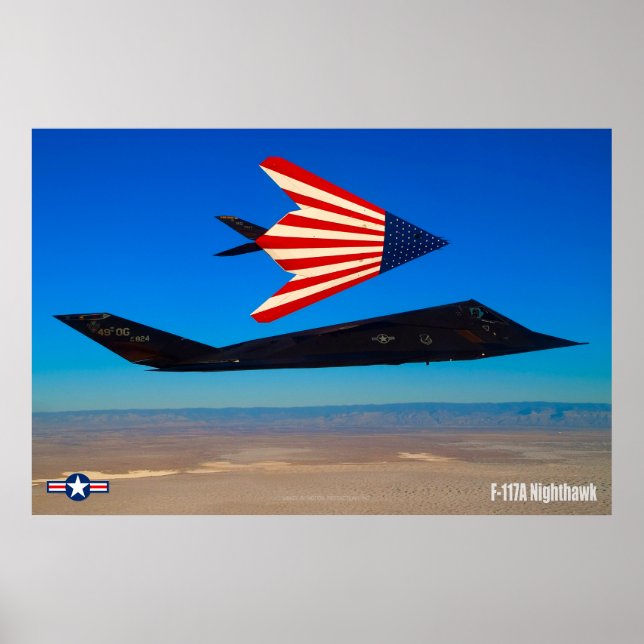 POSTER F-117A NUIT (Devant)