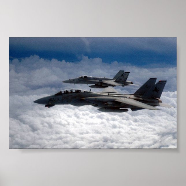 POSTER F-14 (Devant)