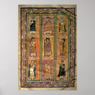 Poster F.142 Saracens, du Councilar Codex d'Abelda