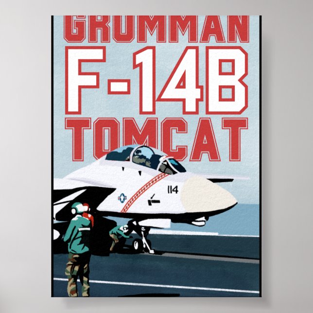 Poster F-14 Tomcat (Devant)