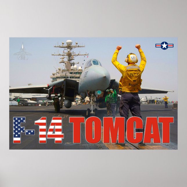 POSTER F-14 TOMCAT (Devant)