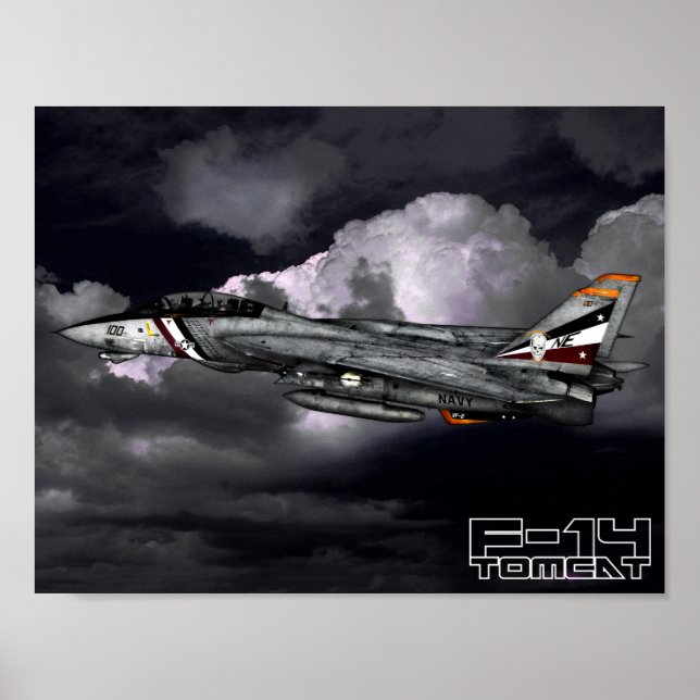 Poster F-14 Tomcat (Devant)