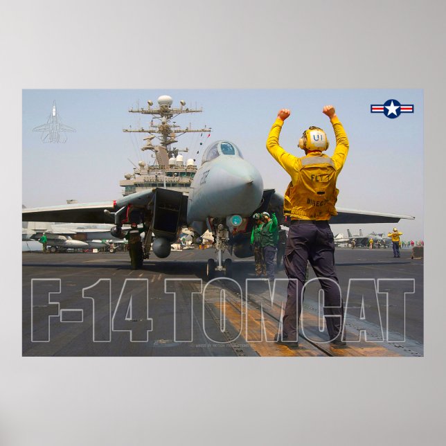 POSTER F-14 TOMCAT (Devant)