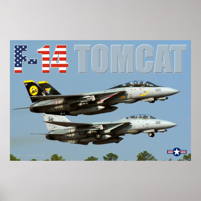 POSTER F-14 TOMCAT (Devant)