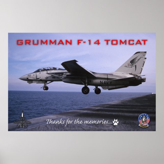 Poster F-14 Tomcat (Devant)