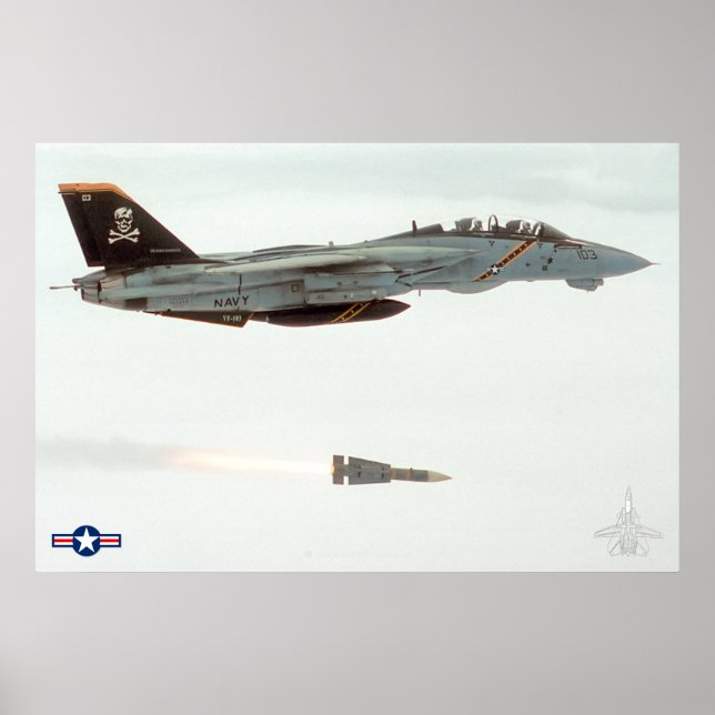 POSTER F-14 TOMCAT (Devant)