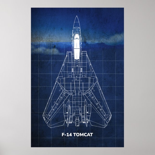 Poster F-14 Tomcat (Devant)