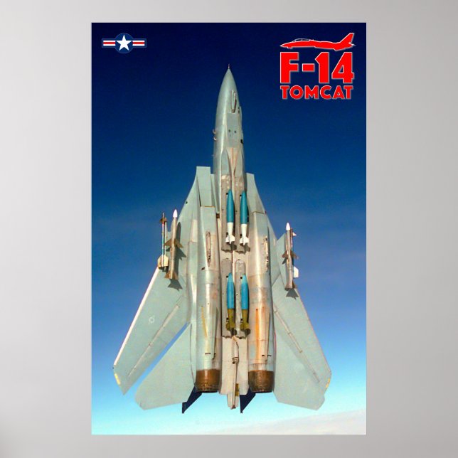 POSTER F-14 TOMCAT (Devant)