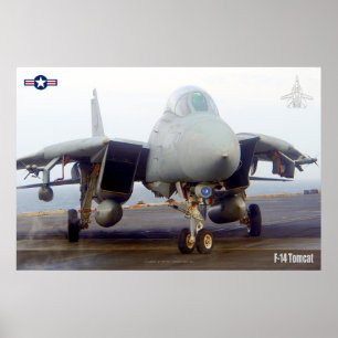 POSTER F-14 TOMCAT "FLIGHTDECK"