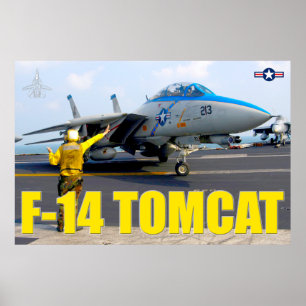 POSTER F-14 TOMCAT "FLIGHTDECK"