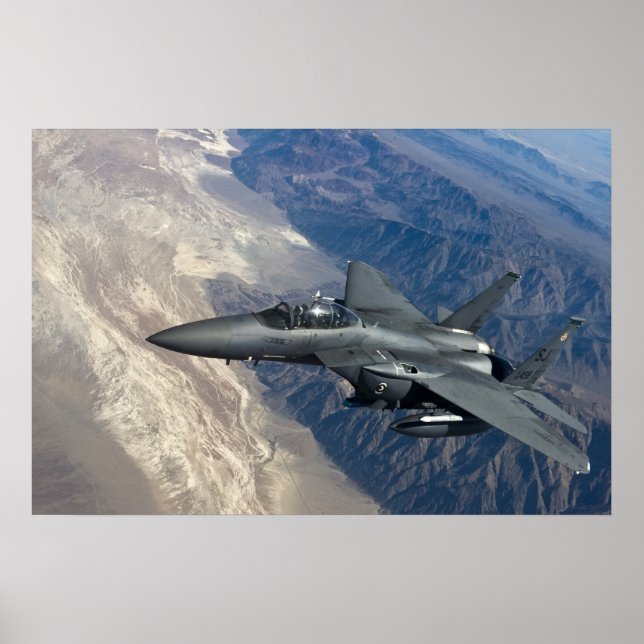 Poster F-15 Aigle de grève (Devant)