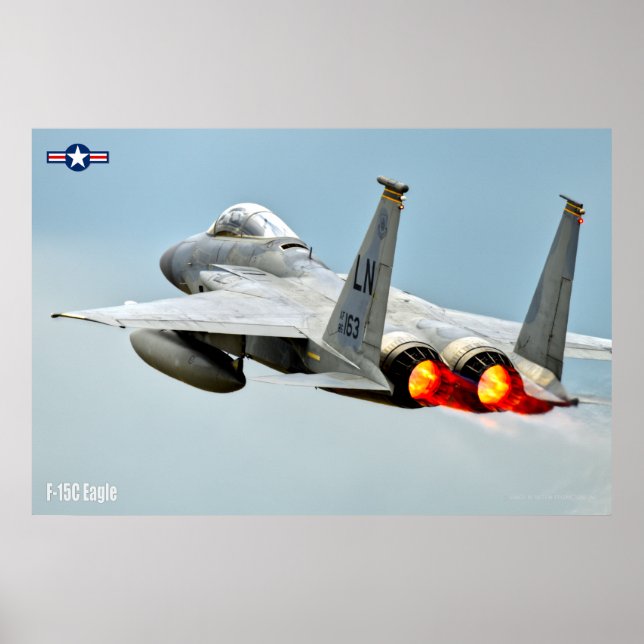 POSTER F-15C EAGLE (Devant)