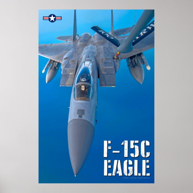 POSTER F-15C EAGLE (Devant)
