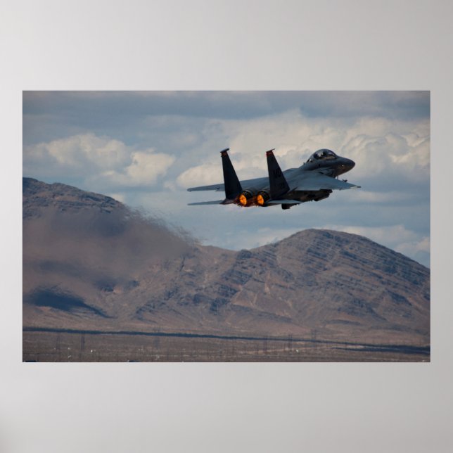 Poster F-15E Strike Eagle (Devant)