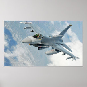 Poster F-16 Falcon de combat