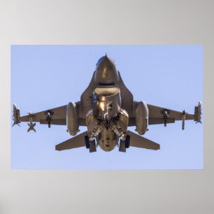 Poster F-16 Faucon combattant