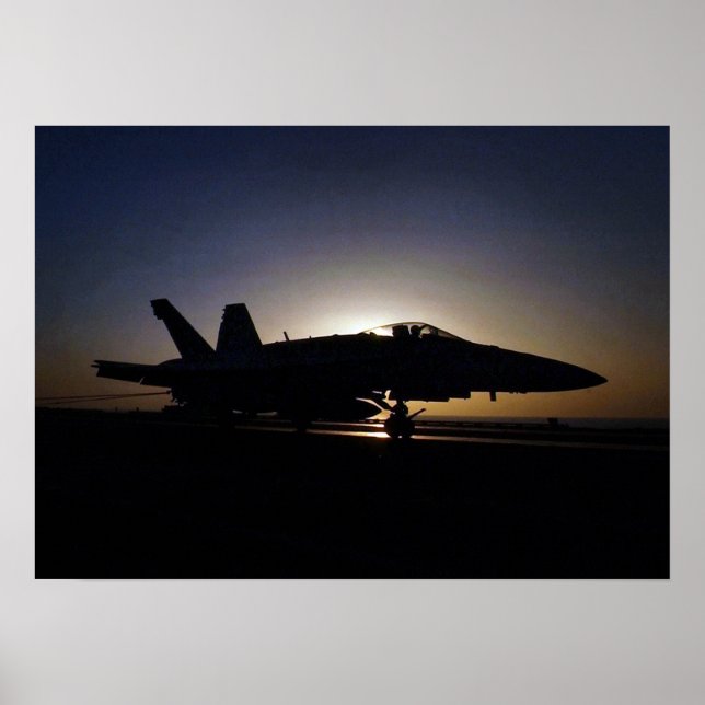 POSTER F-18 (Devant)