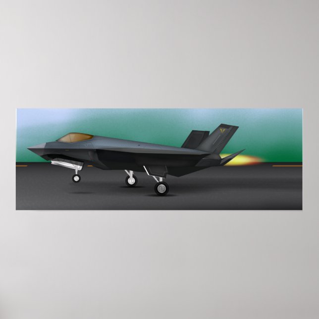 POSTER F-22 (Devant)