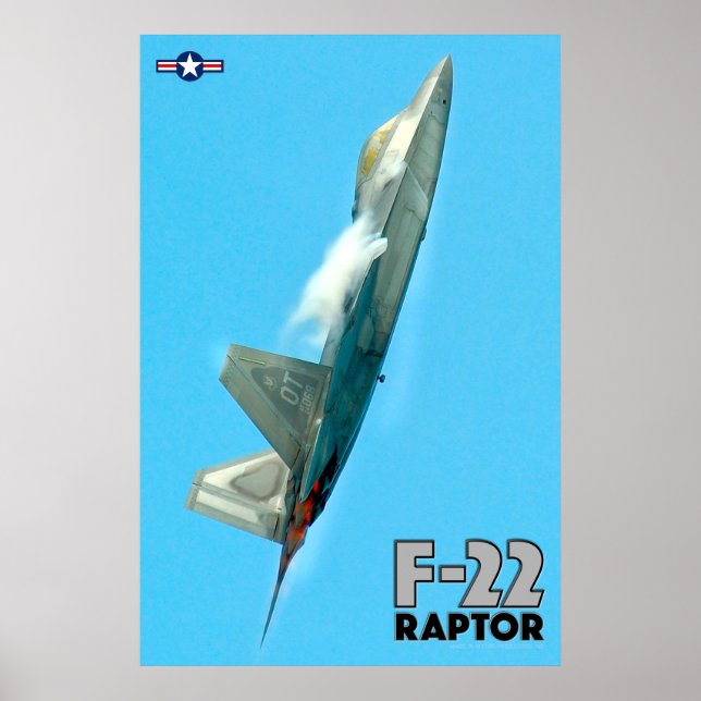POSTER F-22 RAPTEUR (Devant)