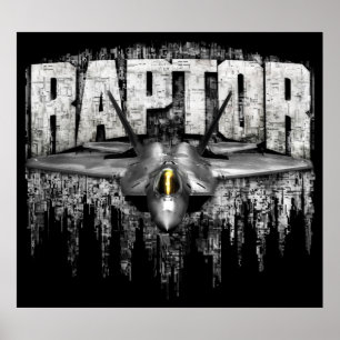 POSTER F-22 RAPTEUR