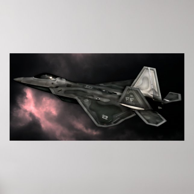 POSTER F-22 RAPTEUR (Devant)