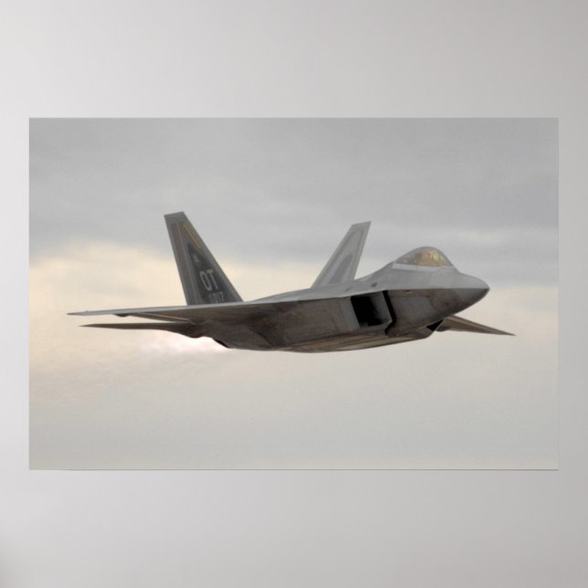 Poster F-22 Rapteurs (Devant)
