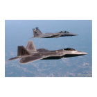 F-22 Raptor et F-15 Eagle