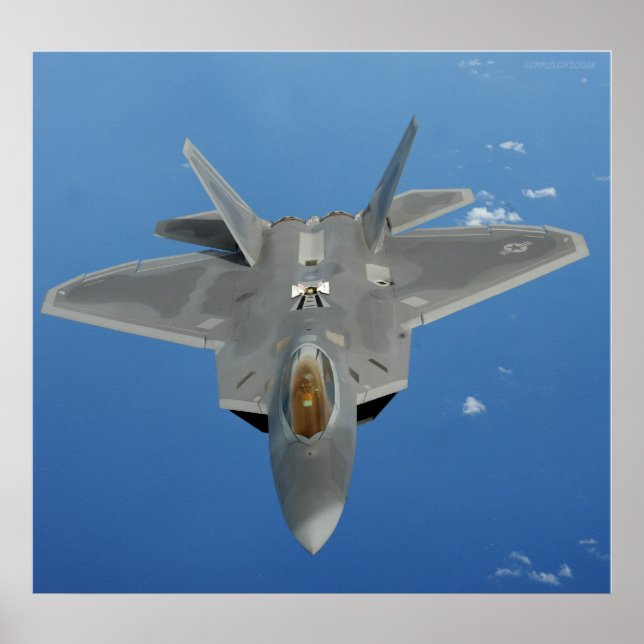 Poster F-22 Raptor sur le Pacifique (Devant)