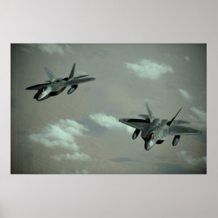Poster F-22 Raptors