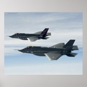 Poster F-35 Éclair