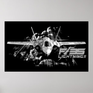 Poster F-35 Éclair II Imprimer