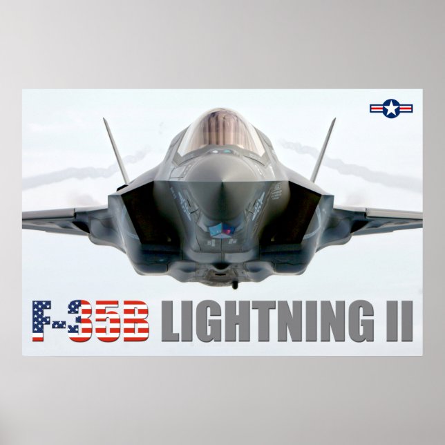 POSTER F-35B ÉCLAIRAGE II (Devant)