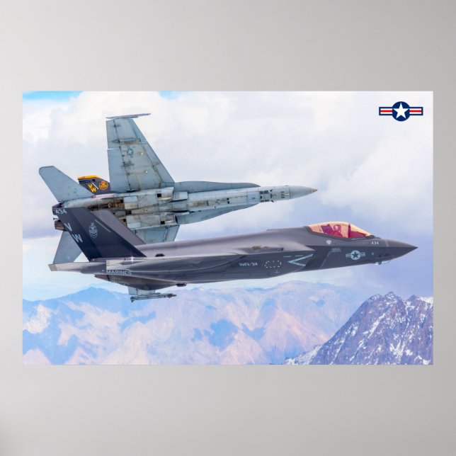 POSTER F-35C LIGHTNING II (Devant)