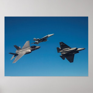 Poster F-35C Lightning II