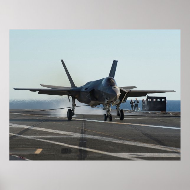Poster F-35C Lightning II (Devant)