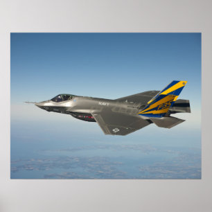 Poster F-35C Lightning II