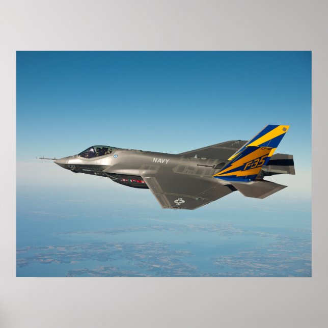 Poster F-35C Lightning II (Devant)