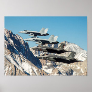Poster F-35C Lightning II