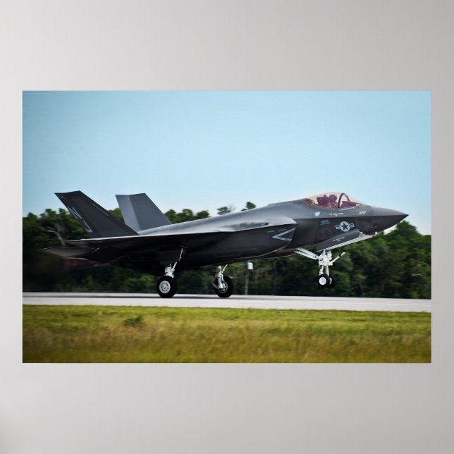 Poster F-35C Lightning II (Devant)