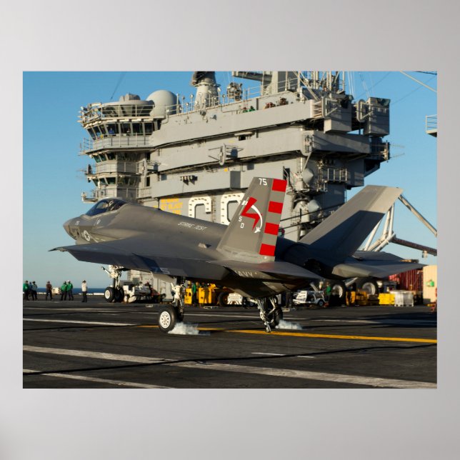 Poster F-35C Lightning II (Devant)