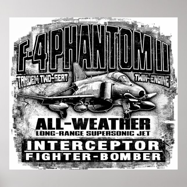Poster F-4 Phantom II (Devant)