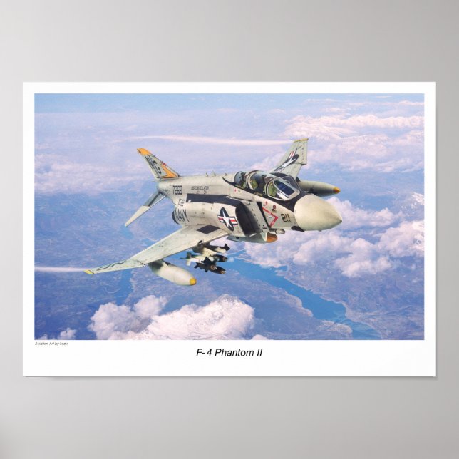 Poster F-4 Phantom II (Devant)