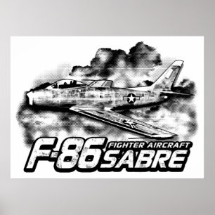 Poster F-86 Sabre