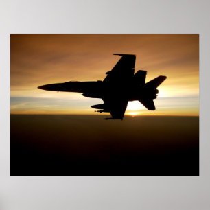 Poster F/A-18 Hornet
