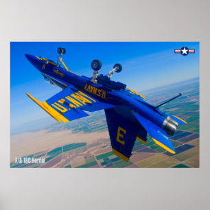 POSTER F/A-18C HORNET