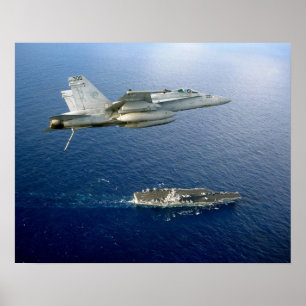 Poster F/A-18C Hornet