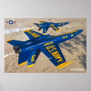 POSTER F/A-18C HORNET
