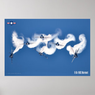POSTER F/A-18C HORNET